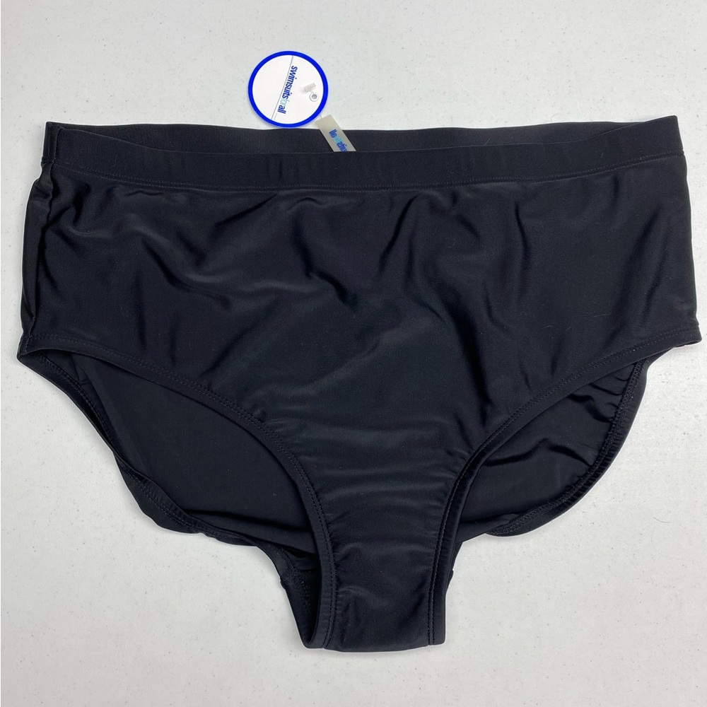 NWT Swimsuitsforall BLK Swim Bottoms, 14 *P1000
